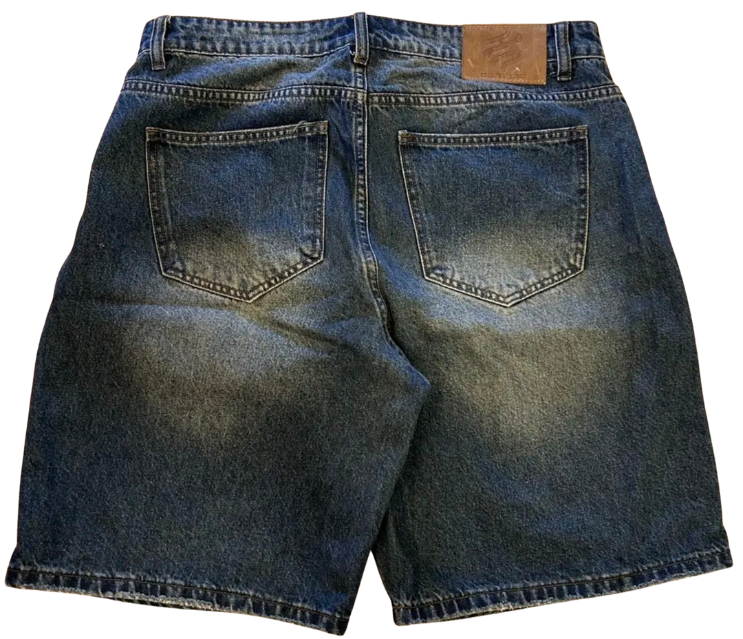 Happy Memories Don't Die HMDD 'Calligraphy' Jean Shorts