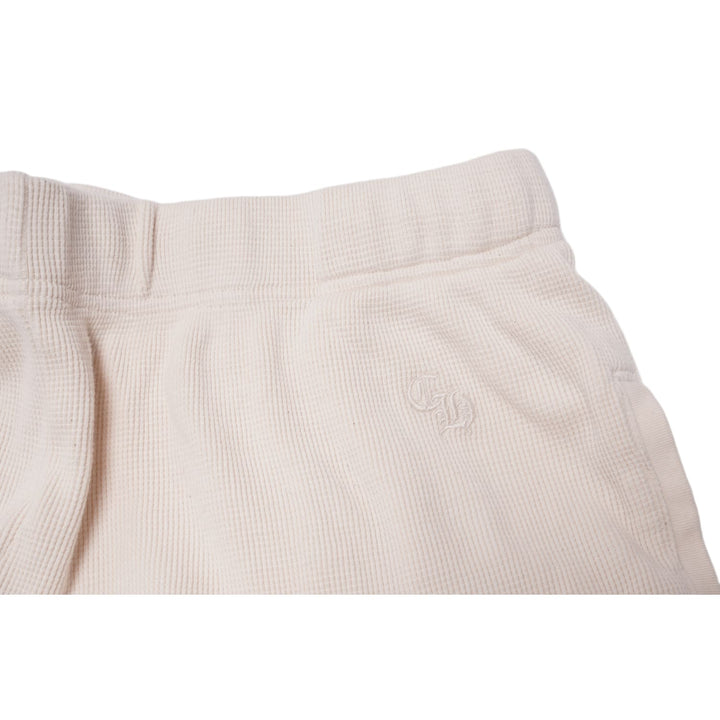 Chrome Hearts 'Cream' Waffle Thermal Pants