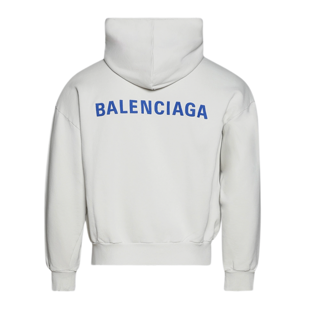 Balenciaga 'Sport Blue Logo' Dirty White Zip-Up