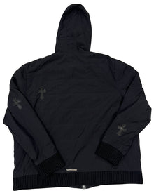 Chrome Hearts 'Black Patch' Nylon Zip-Up Jacket