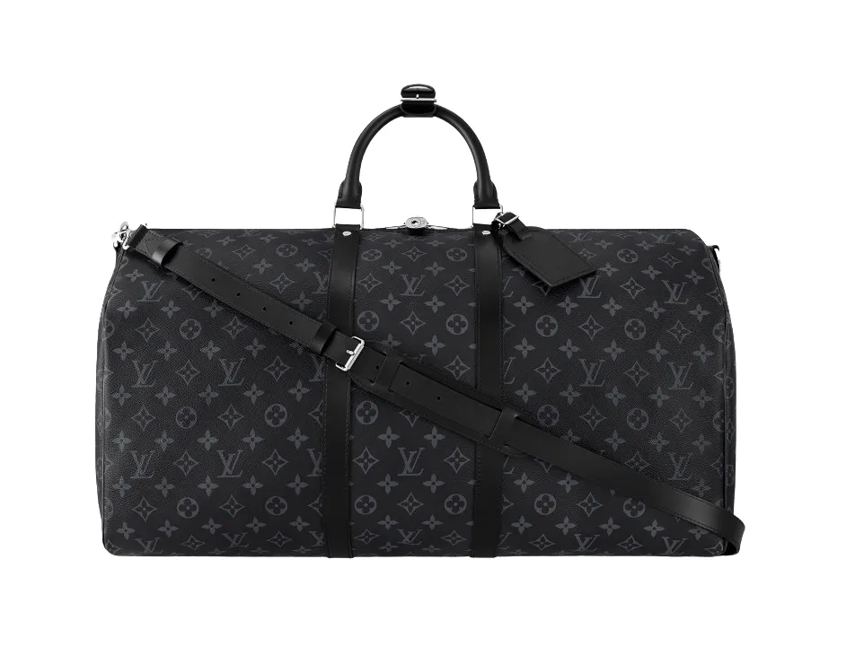Louis Vuitton 'Keepall Bandoulière 55' Monogram Duffle Bag
