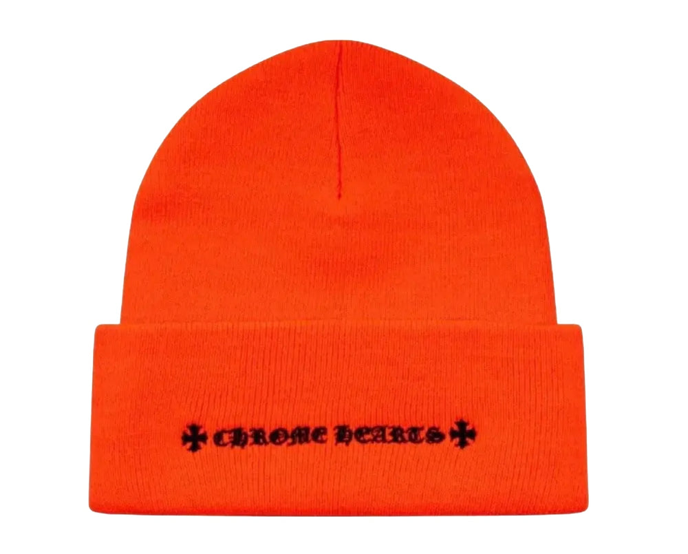 Chrome Hearts 'Orange' CH Beanie