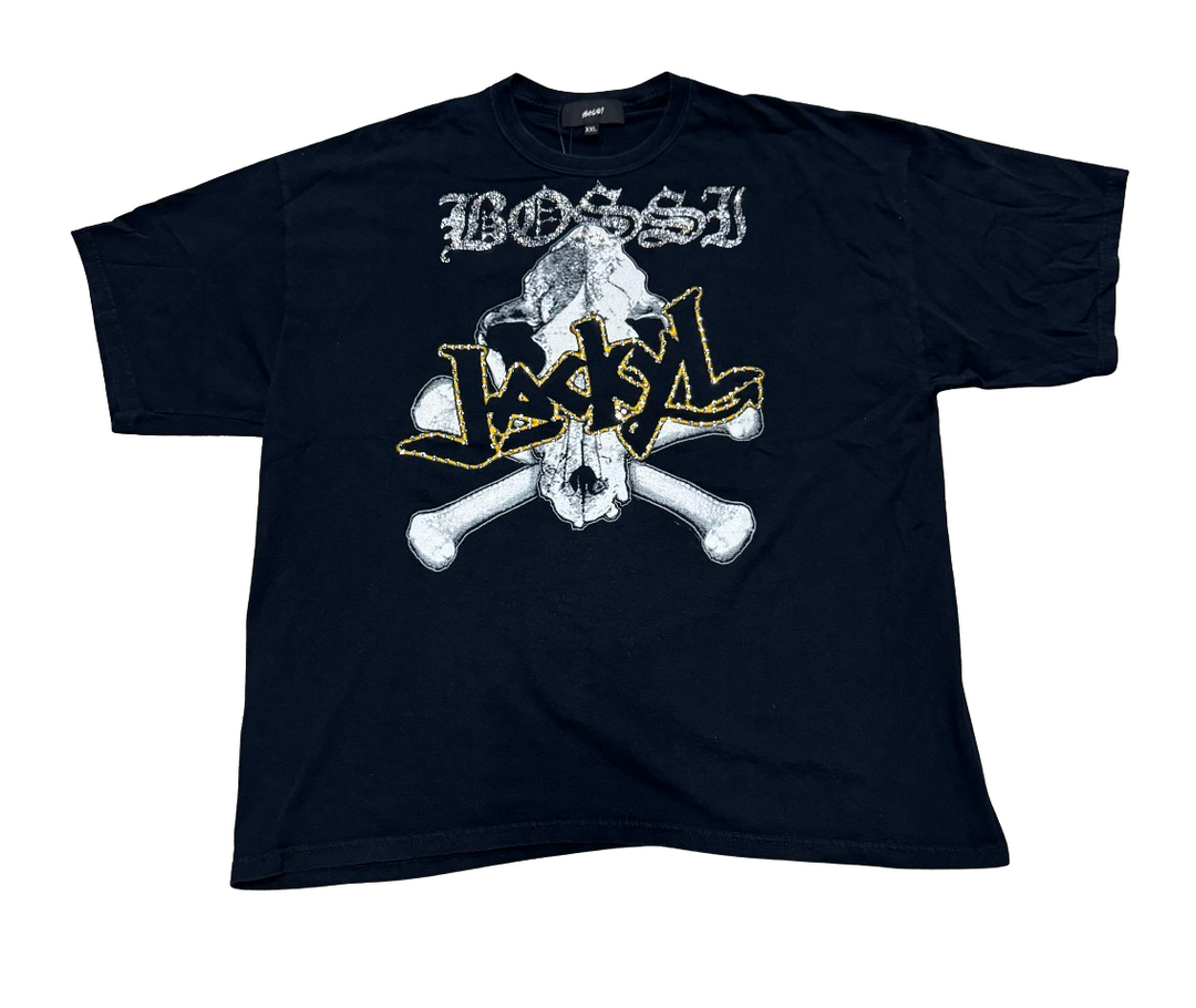 Bossi 'Jackyl' Vintage Rhinestone Tee