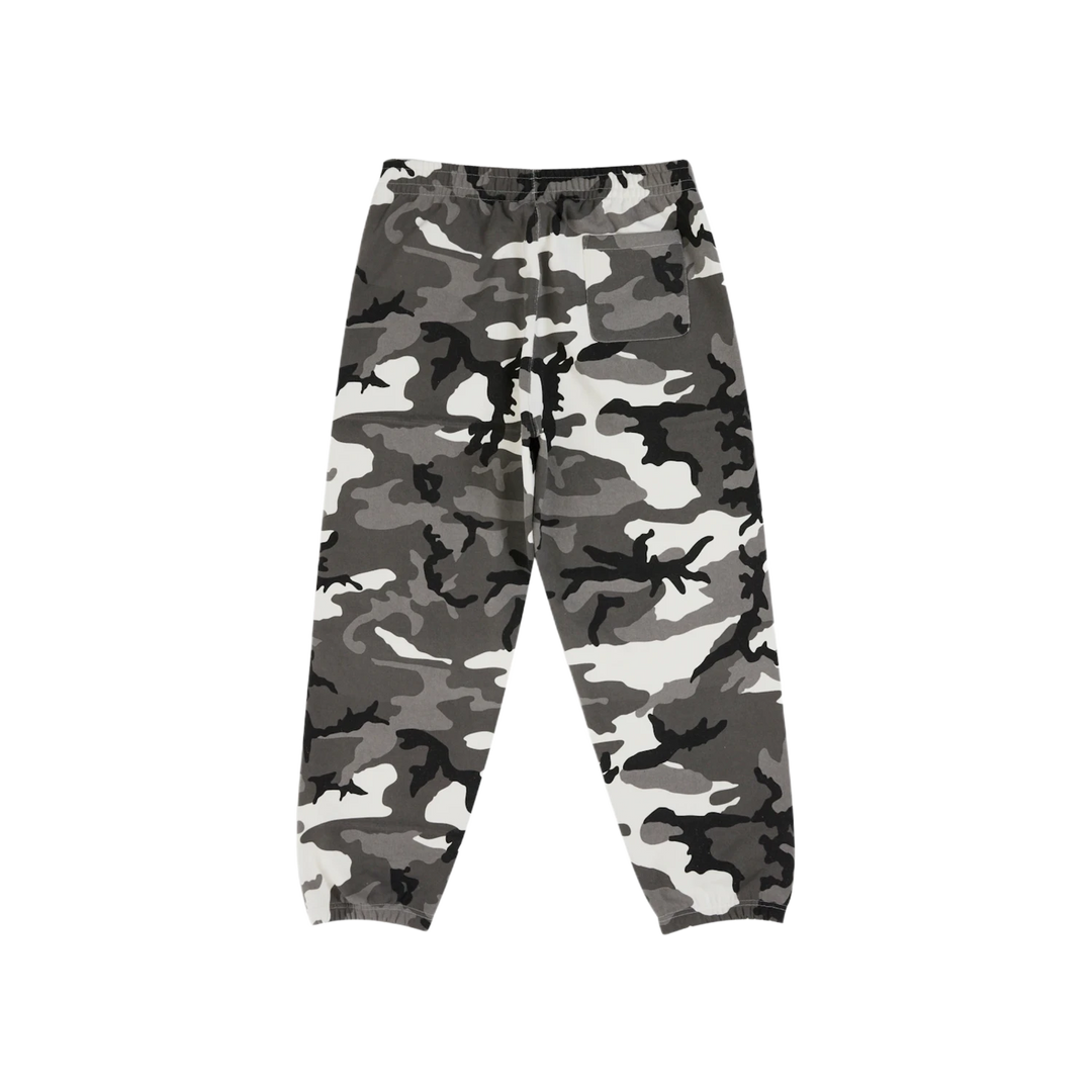Supreme Satin Applique Sweatpant (SS26) Snow Camo