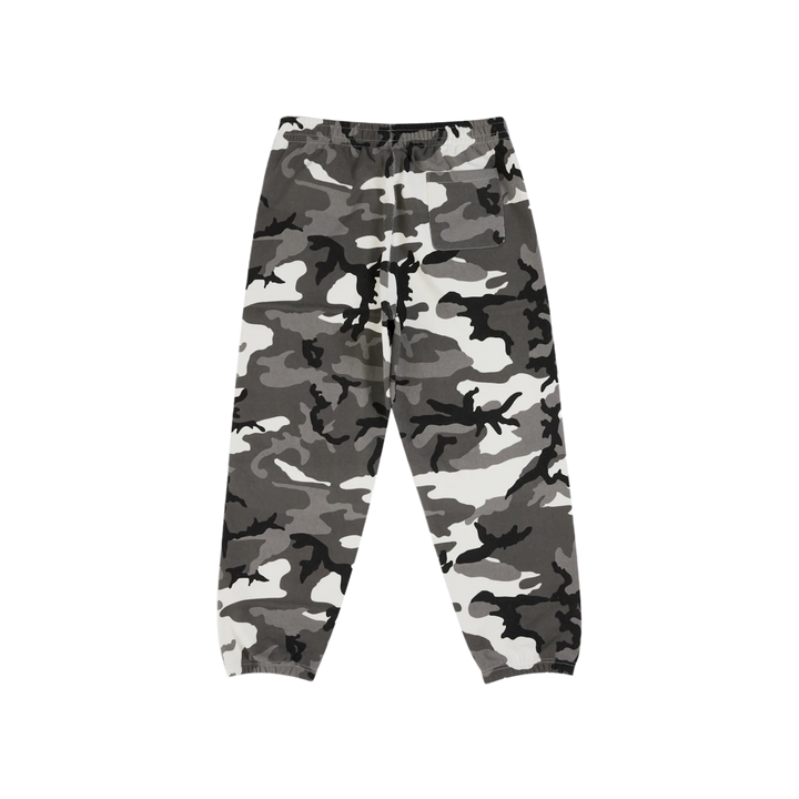 Supreme Satin Applique Sweatpant (SS26) Snow Camo