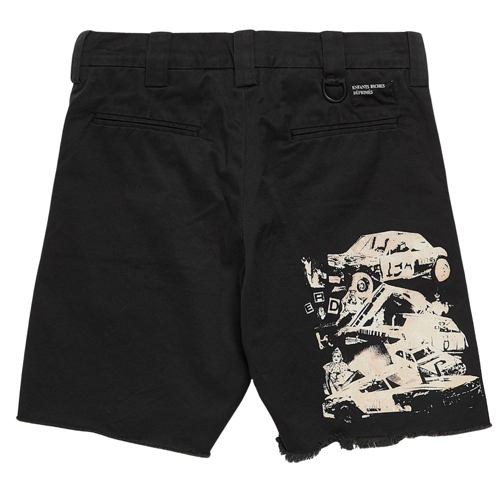 Enfants Riches Déprimés 'Car Crash' Black Shorts