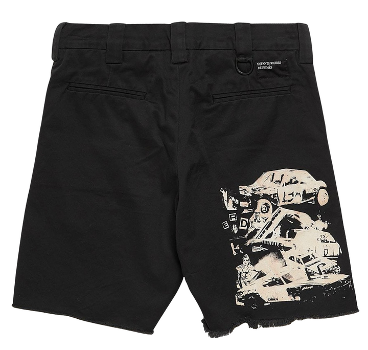 Enfants Riches Déprimés 'Car Crash' Black Shorts