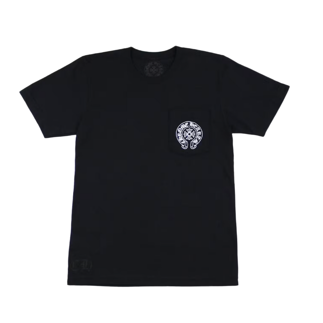 Chrome Hearts 'Malibu Horseshoe' Black Tee