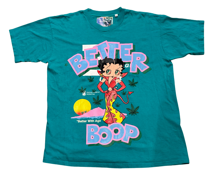 *Better With Age 'Better Boop' Vintage Teal Tee