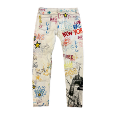 Dolce & Gabbana 'Graffiti' Print Vintage Jeans