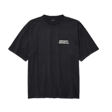 Balenciaga 'Masking Tape Logo' Black Tee