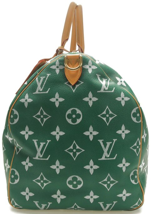 Louis Vuitton Speedy P9 Bandoulière 50 Monogram Leather Green