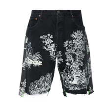 Better With Age 'Black' Teresa Double Wide Denim Shorts