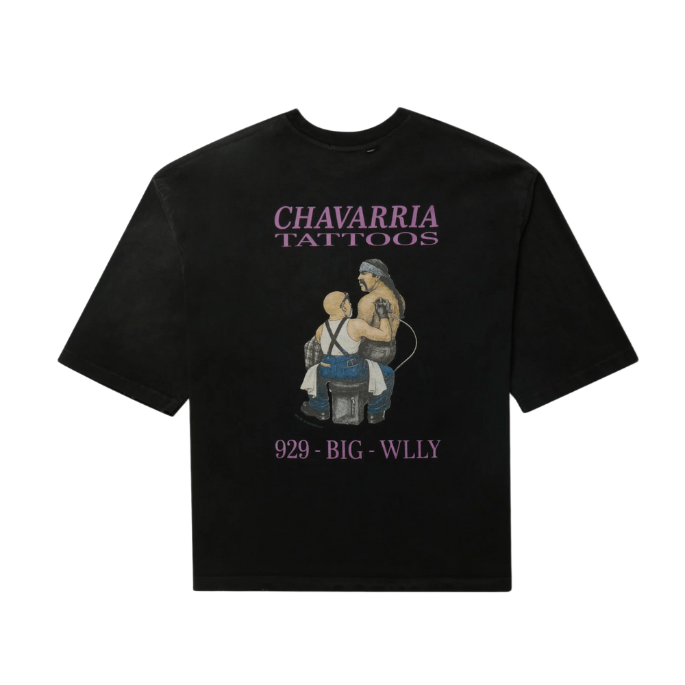 Willy Chavarria 'Black' Willy Tattoo Tee