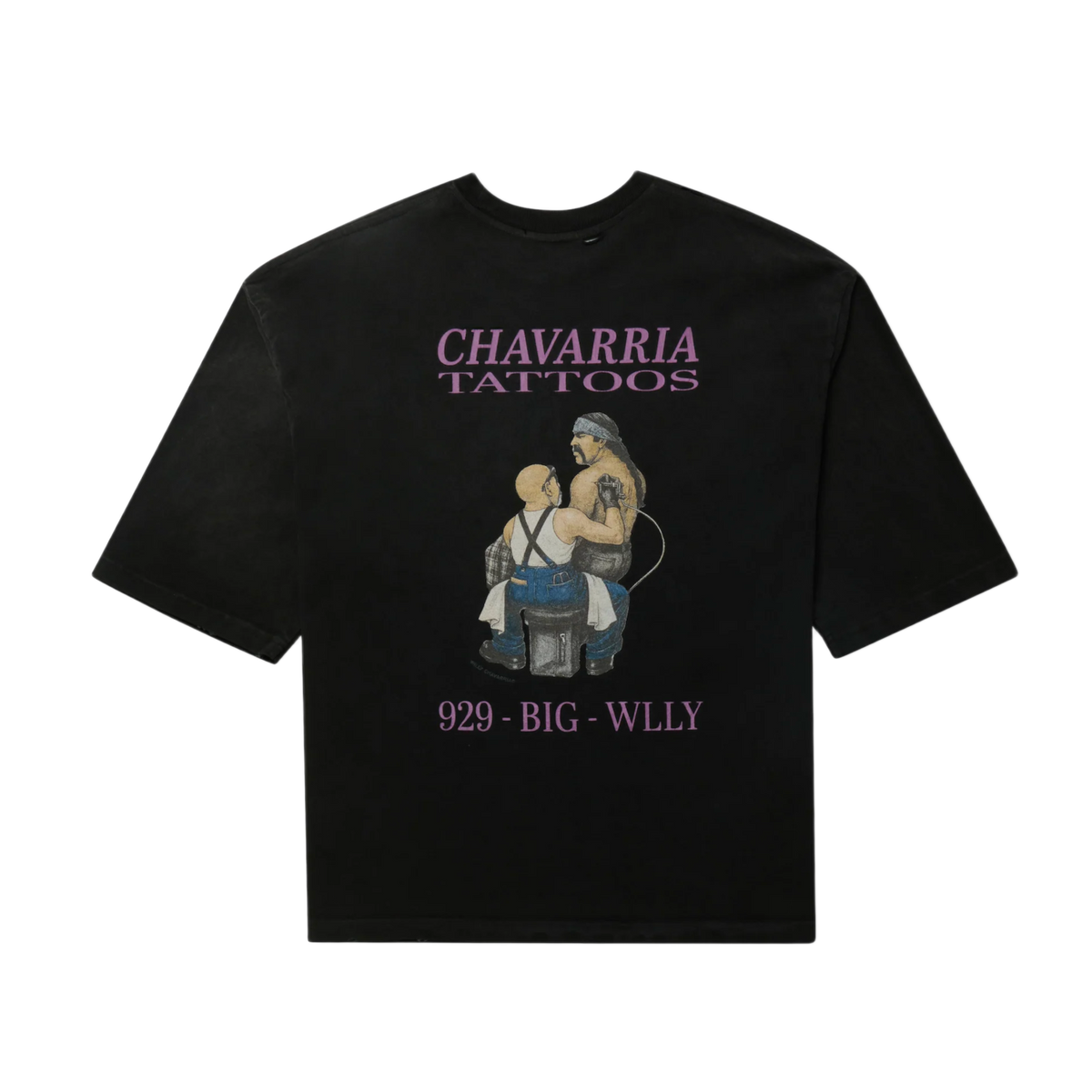 Willy Chavarria 'Black' Willy Tattoo Tee