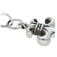 Chrome Hearts 'Fleur' Silver Pendant with Bail