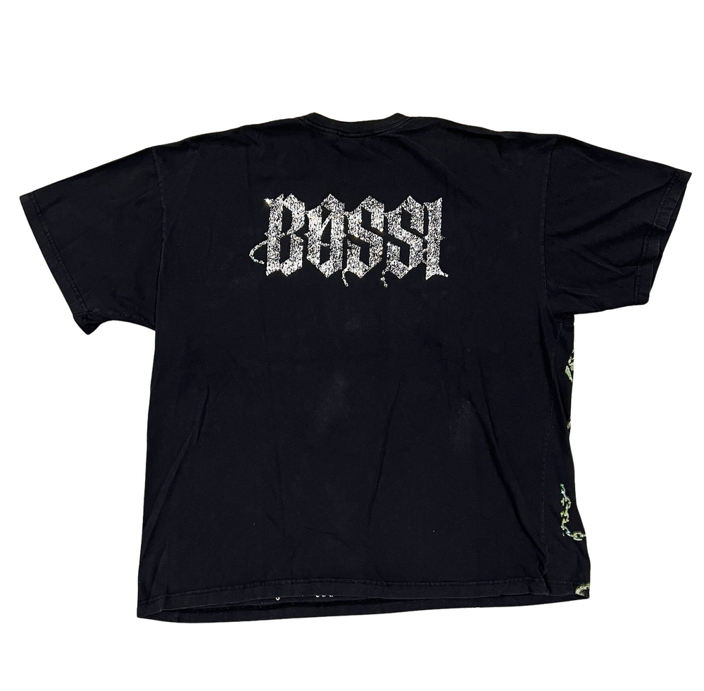 Bossi 'Skull Anchor' VIntage Rhinestone Tee