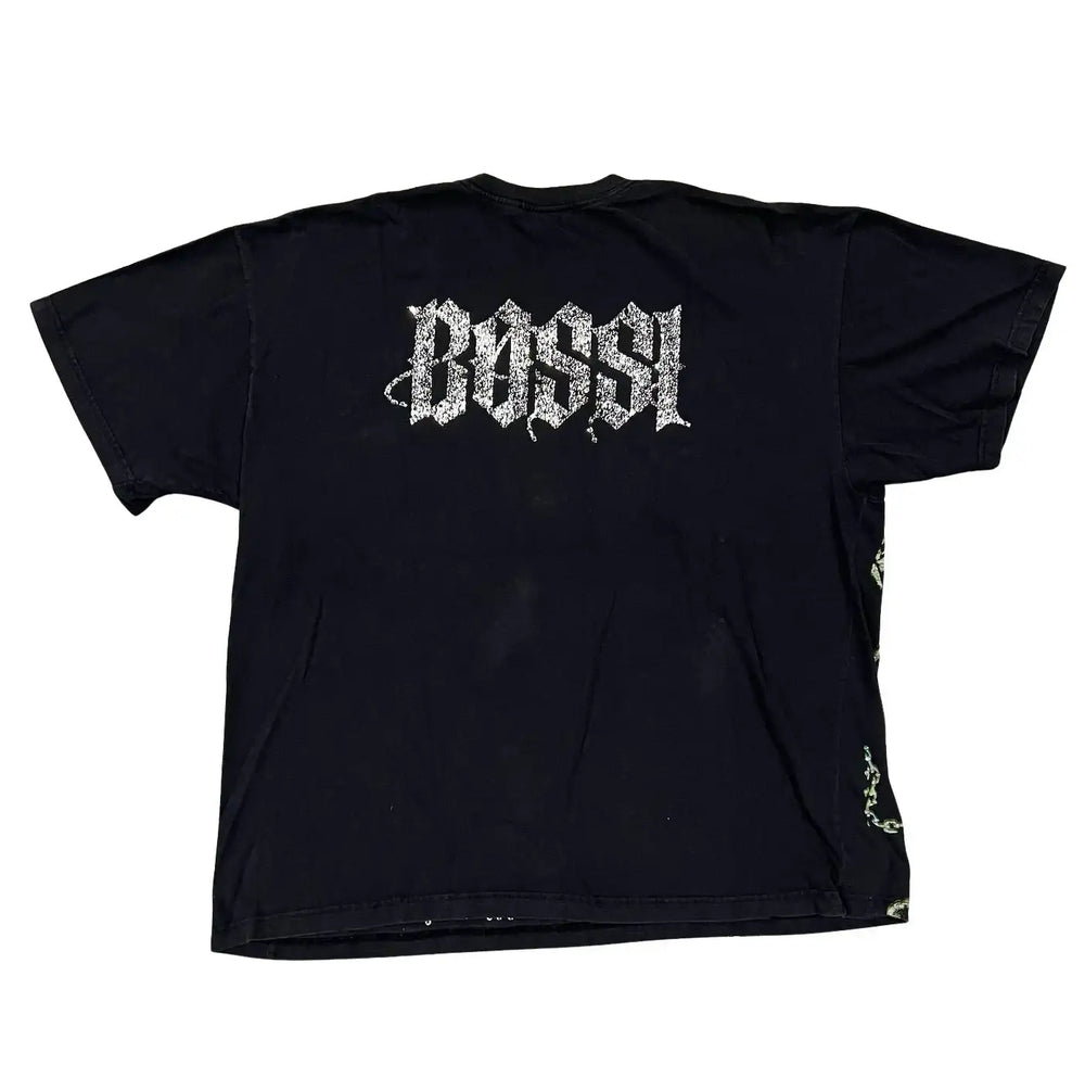 Bossi 'Skull Anchor' VIntage Rhinestone Tee