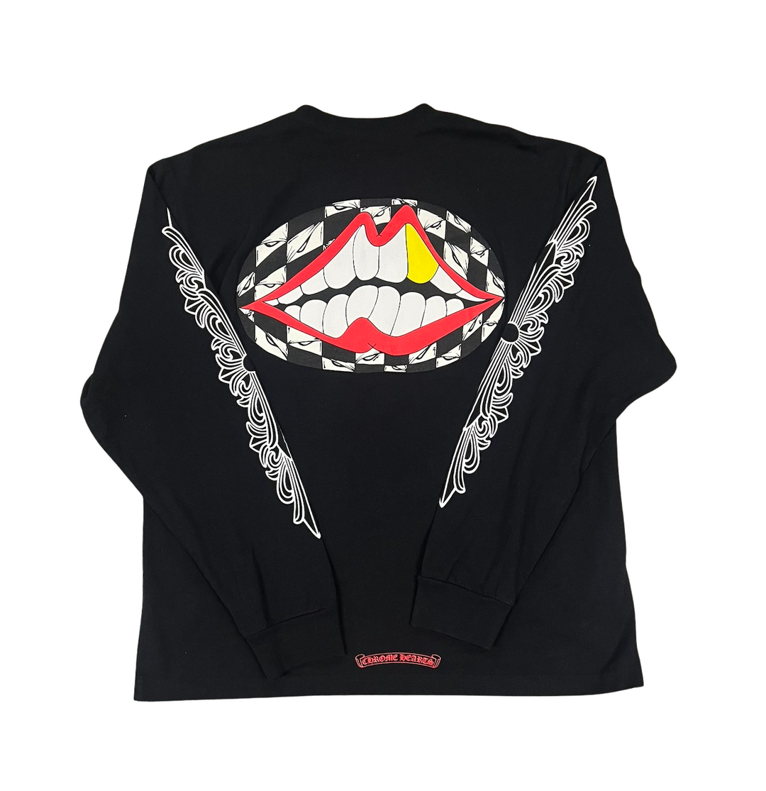 Chrome Hearts 'Chomper' Black Longsleeve