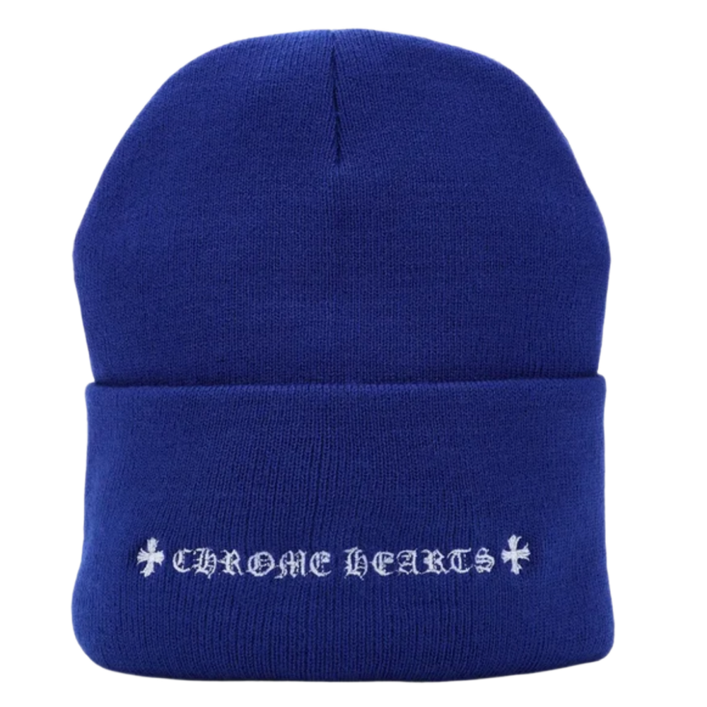 Chrome Hearts 'Blue' CH Beanie