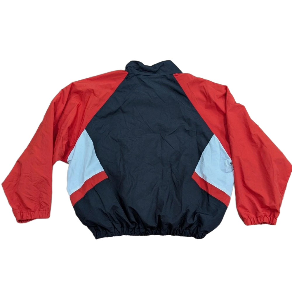 Rhude 'Black/White/Blood Orange' Colorblock Track Jacket