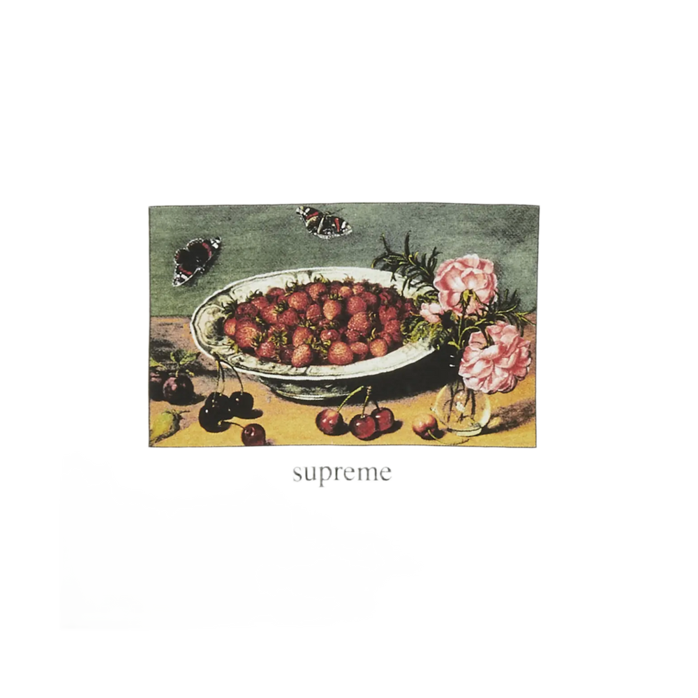 Supreme 'White' Strawberries Tee