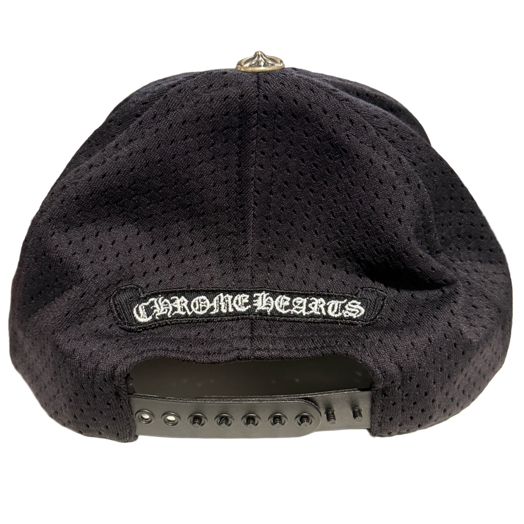 Chrome Hearts 'All Black' CH Mesh Baseball Hat
