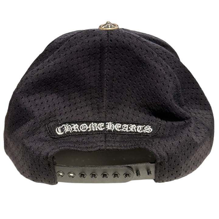 Chrome Hearts 'All Black' CH Mesh Baseball Hat