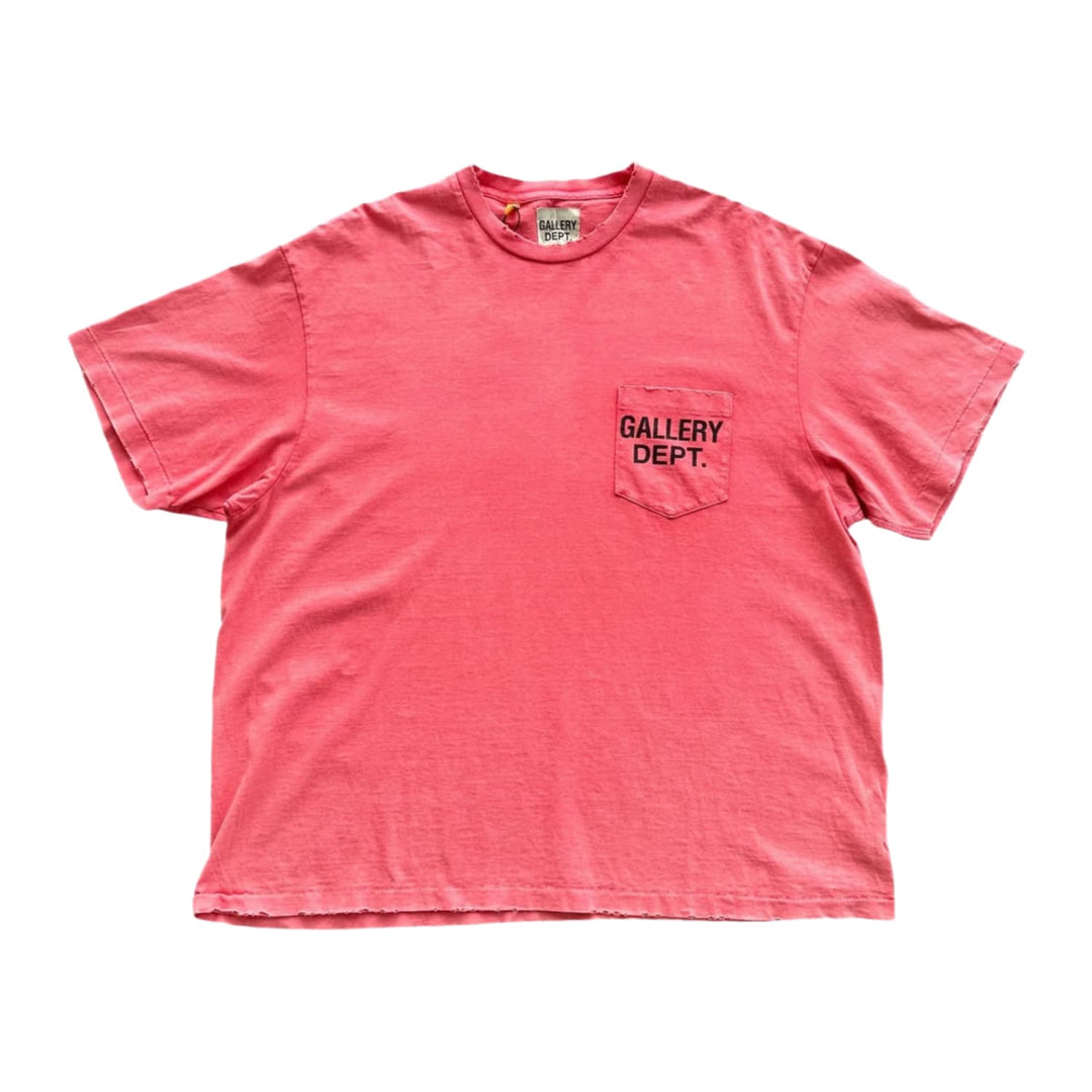 Gallery Dept. 'Red Faded' Pocket Tee