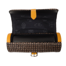 Chrome Hearts 'Peacock' Leather and Ponyhair Watch Roll