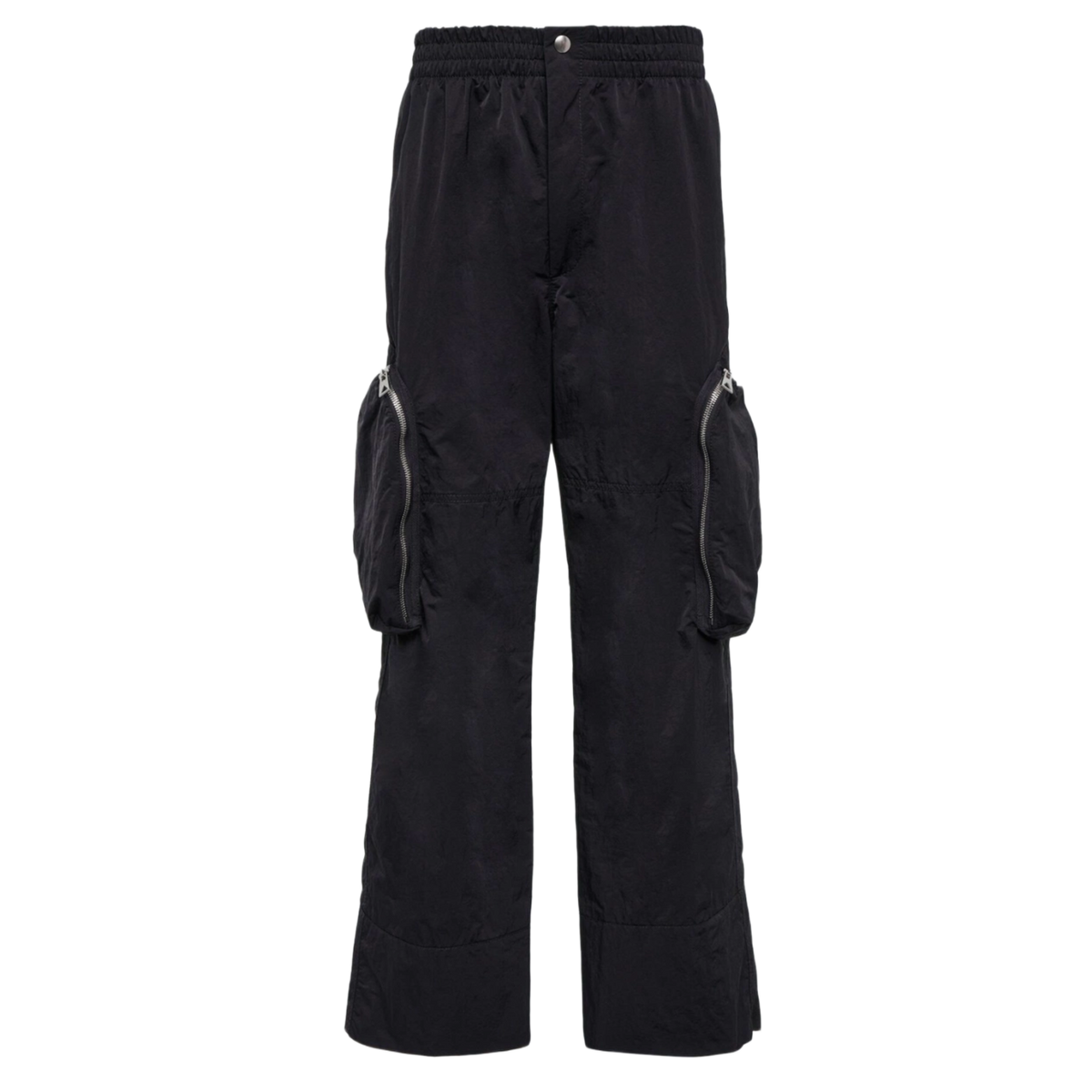Bottega Veneta 'Black' Nylon Cargo Pants