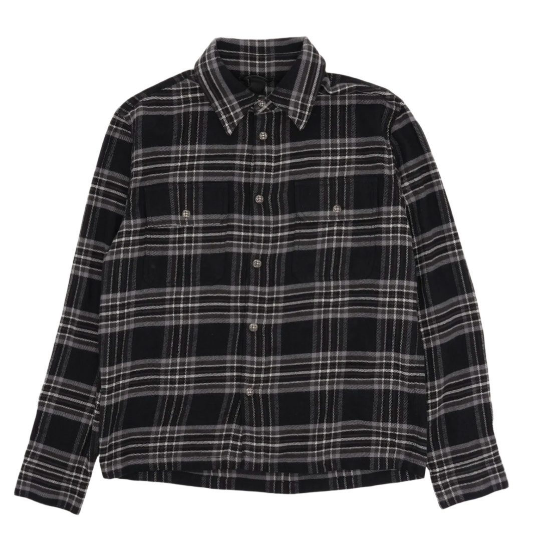 Chrome Hearts 'Black/Grey' Work Dog Flannel