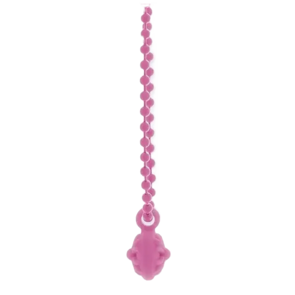 Chrome Hearts 'Pink' Silicone Crossball Charm