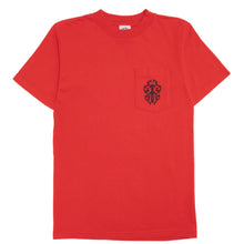 Chrome Hearts 'Vine Dagger' Red Vintage Pocket Tee