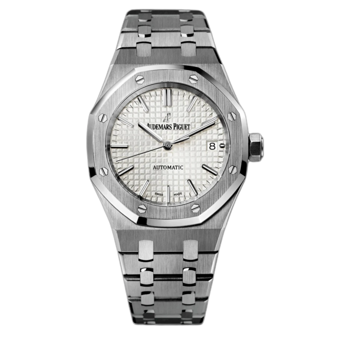 Audemars Piguet Royal Oak 15400ST White Face Watch 41MM 2026