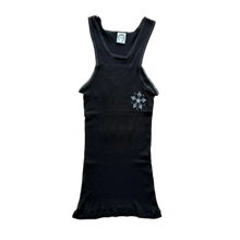 Chrome Hearts Vintage 'Silver Star' Black Tank Top