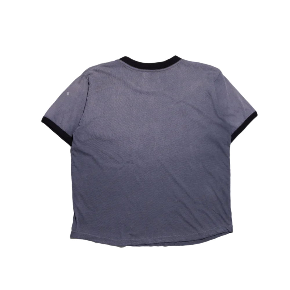 Enfants Riches Deprimes 'Grey' Logo Ringer Tee