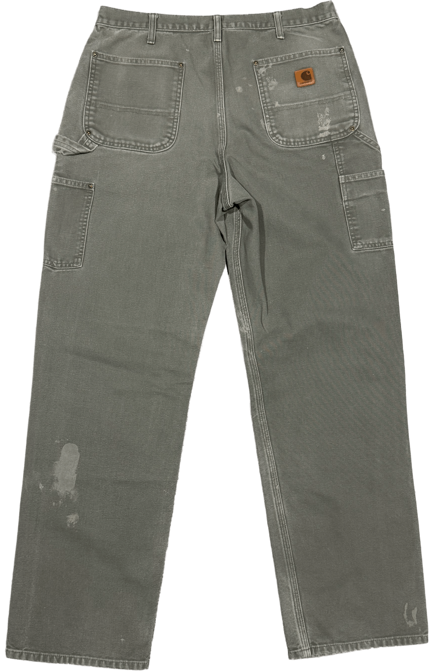Carhartt 'Olive' Double Knee Vintage Work Pants