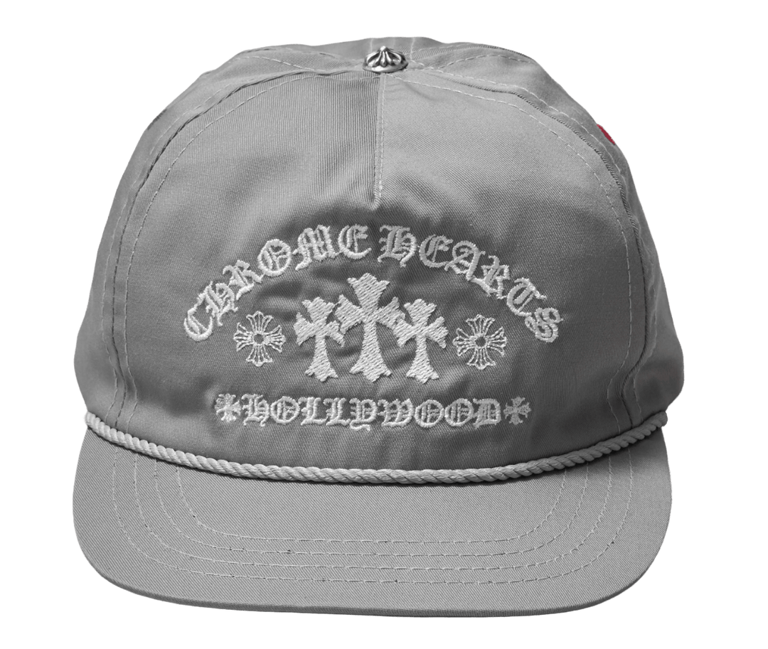 Chrome Hearts 'Gas Station' Embroidered Silver Trucker Hat