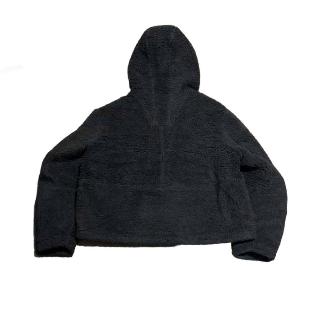 Heron Preston 'Black' Fleece Zip Up Hoodie