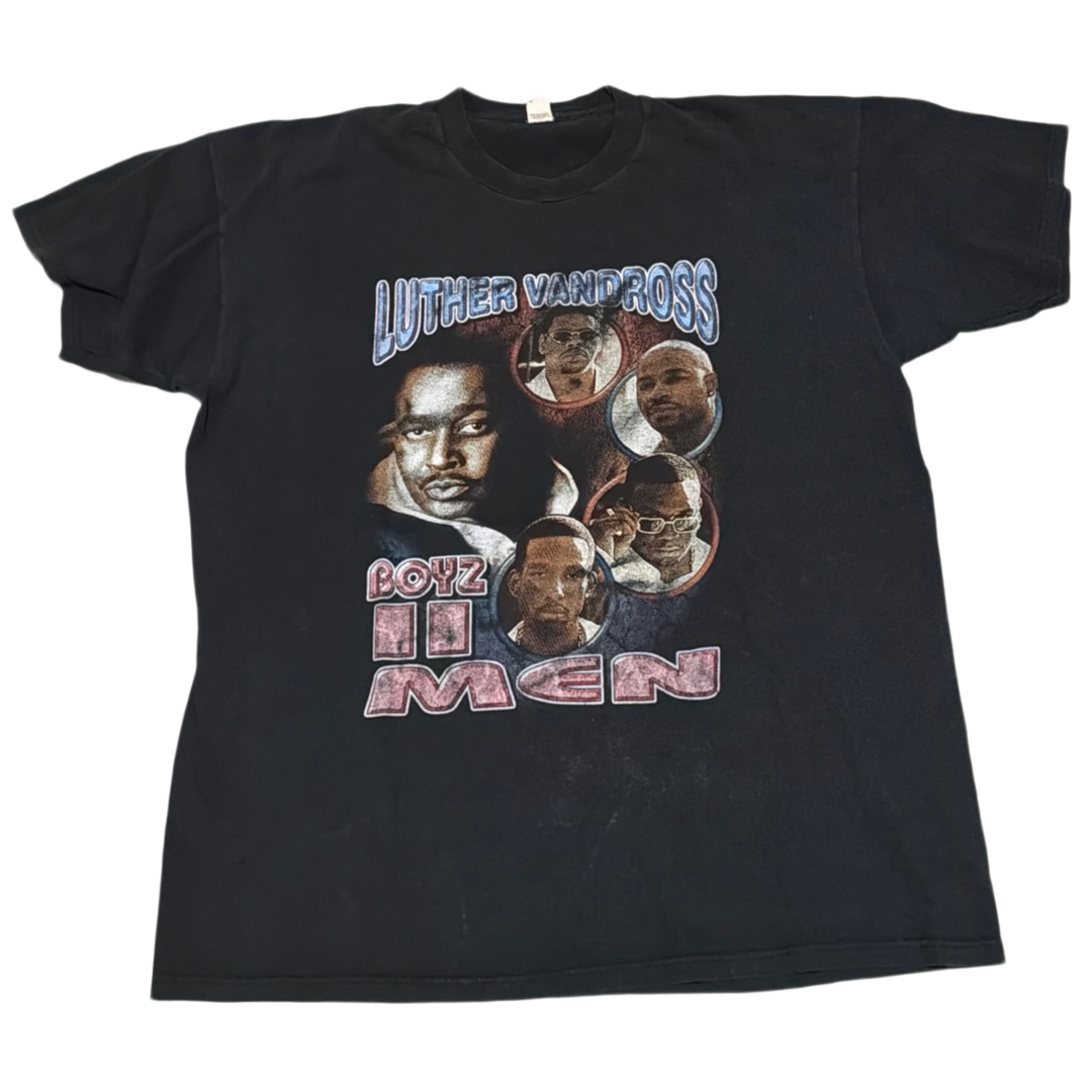 Luther Vandross & Boyz 2 Men 'Black' Vintage Tee