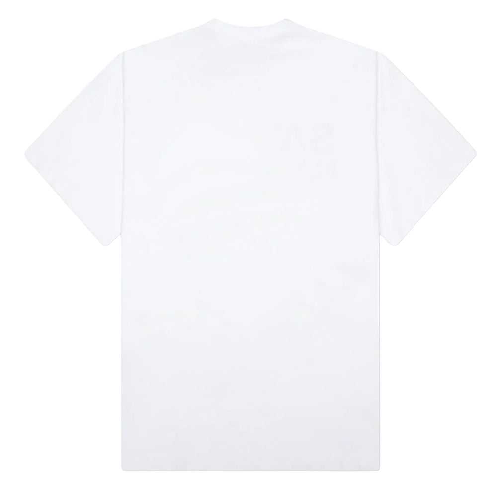 Satoshi Nakamoto 'Pearl Logo' White Tee
