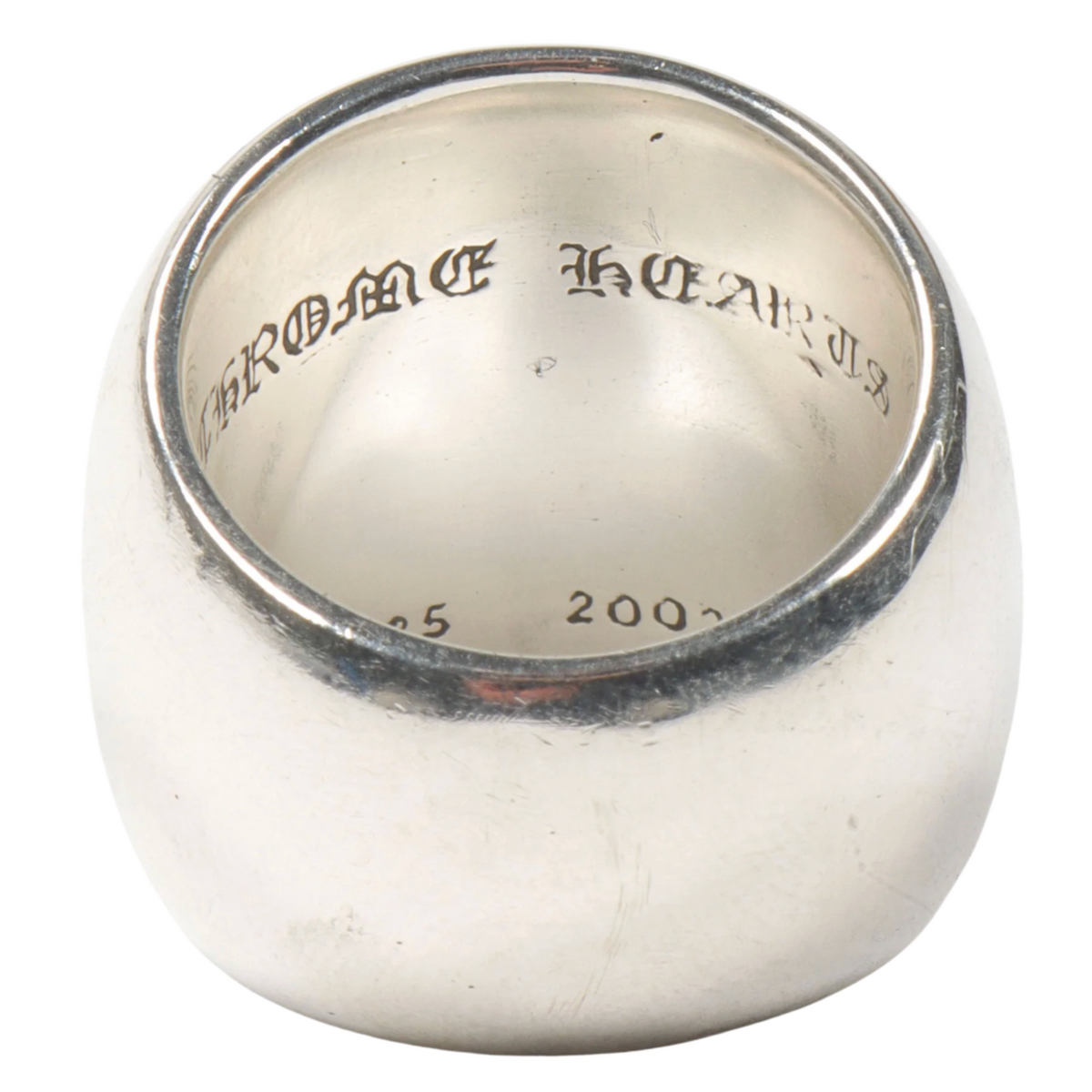 Chrome Hearts 'Oval Star' Silver Ring