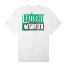 Satoshi Nakamoto 'White' Minute Man Press Tee