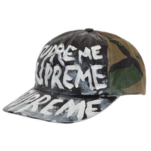 Supreme 'Camo' Painted 5 Panel Hat