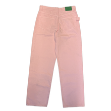 Bottega Veneta 'Pink' High Rise Wide Leg Jeans