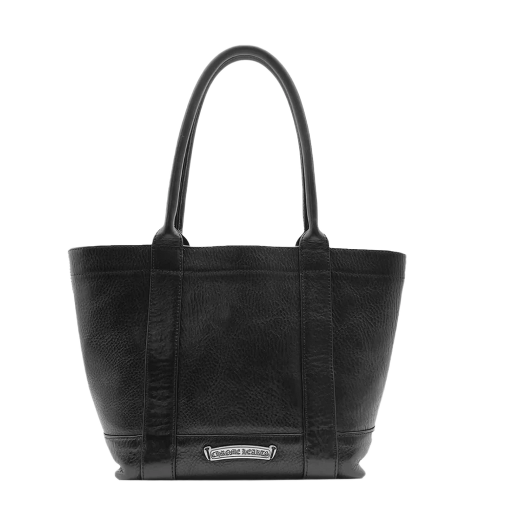 Chrome Hearts 'Cemetery Cross' Black Mini Tote Bag