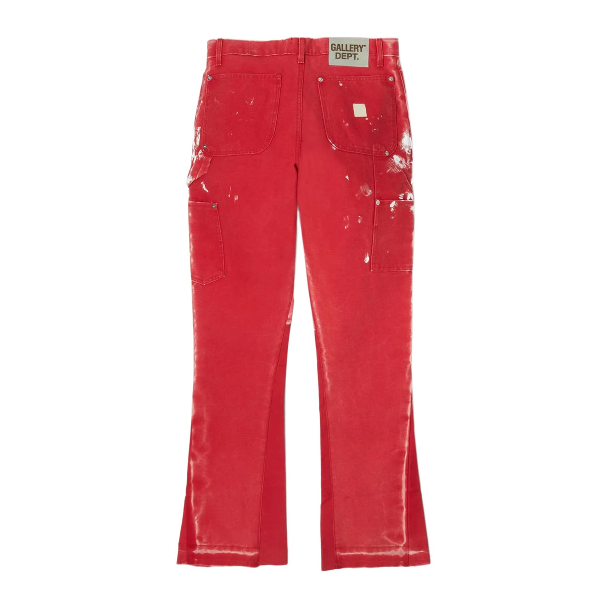 Gallery Dept 'Carpenter Flare' Red Jeans