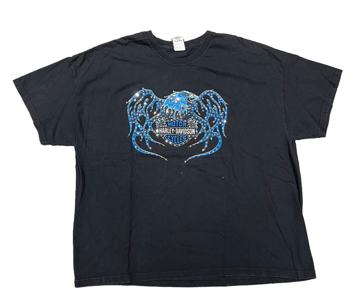 Harley Davidson 'Redding' Rhinestone Vintage Tee