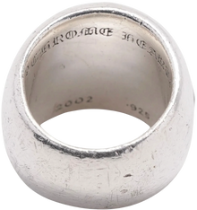 Chrome Hearts 'Oval' Large Cross Ring